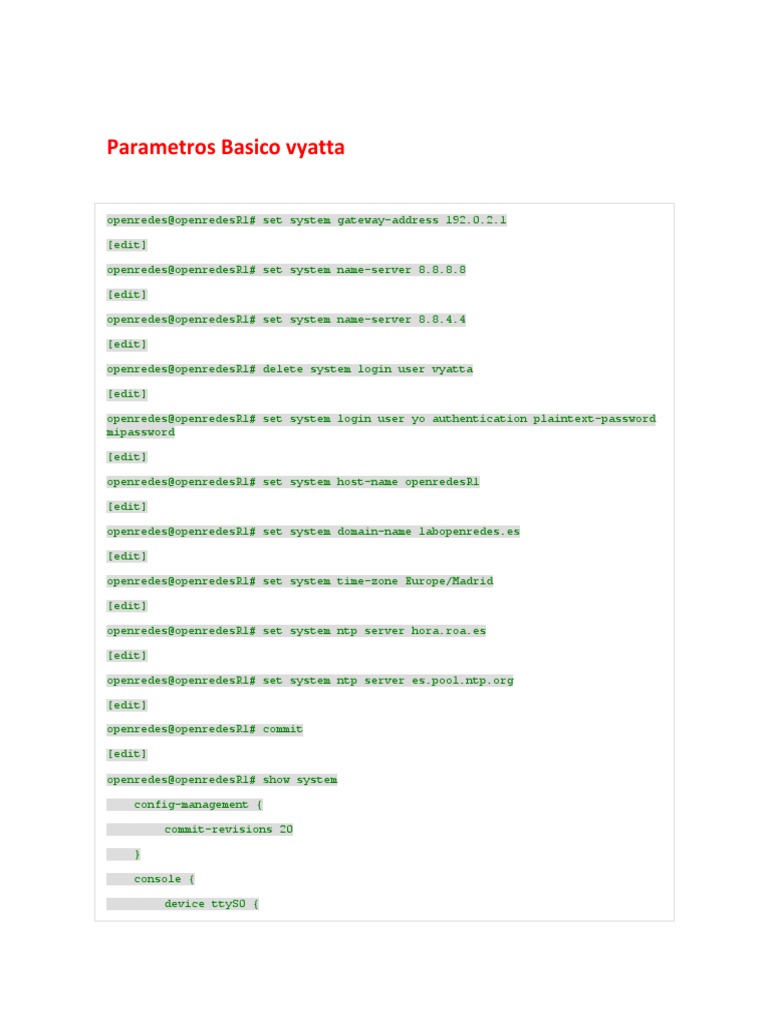 Vyatta Router Manual – Vidéos de Vyatta Router Manual – QUVLY