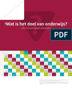 Wat Is Het Doel Van Onderwijs.n