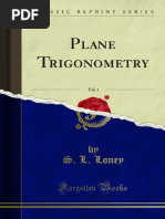 Plane Trigonometry v1 1000117863