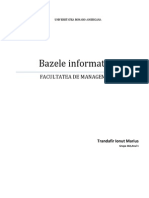 Proiect Bazele Informaticii