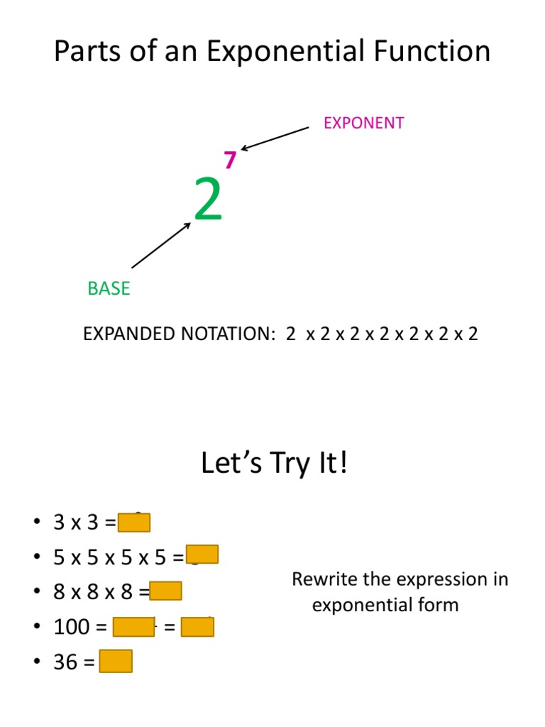 Understanding Exponential Functions | PDF