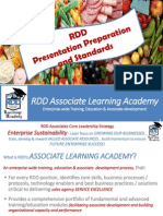 Rdd Presentation Prep and Standards 12 10 14