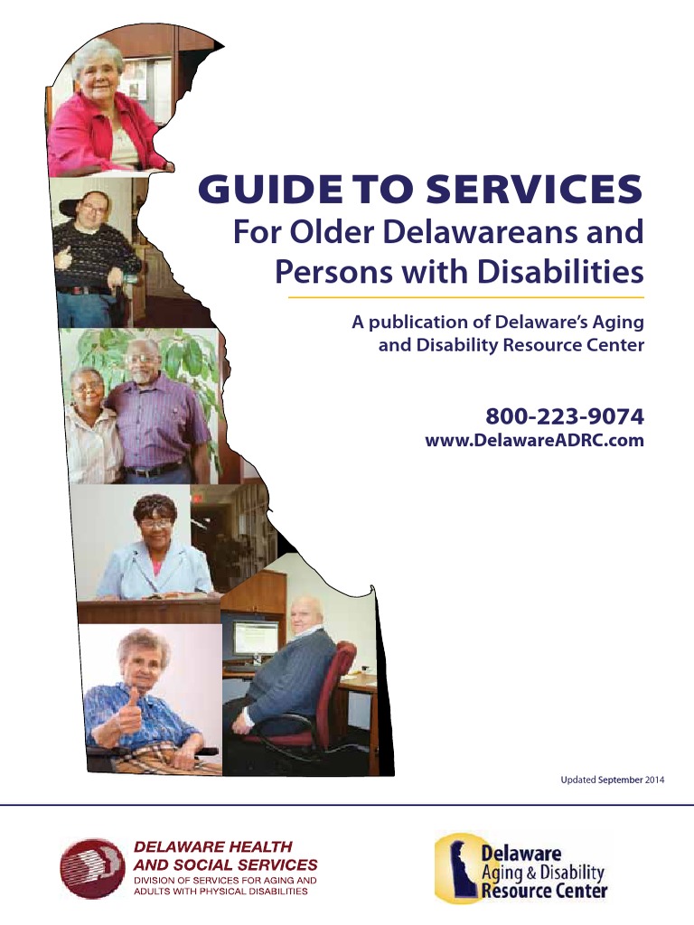 Aging and Disabilities Guide PDF Americans With Disabilities Act Of 1990 Delaware