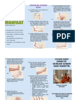 Leaflet Senam Kaki