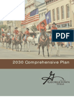 Georgetown TX 2030 Plan: 2030 Cover Table of Contents and Exec Summary