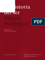 La Historia Del Ser - Martin Heidegger