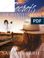 Secrets of Whitewater Creek by Sarah Barrie - Chapter Sampler