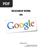 Download Google a Study by shyamngs SN25020122 doc pdf