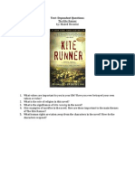 The Kite Runner Text Dependent Questions