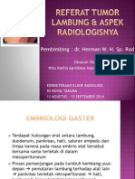Referat Tumor Lambung & Aspek Radiologisnya