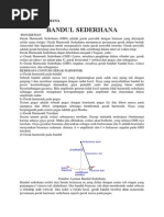Ayunan Bandul Sederhana