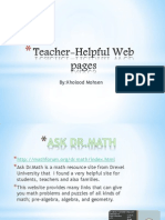 teacher-helpful web pages kholood mohsen - copy