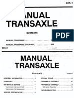 22A Manual Transaxle