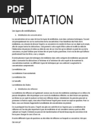 MÉDITATION