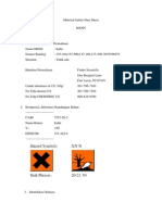 Material Safety Data Sheet