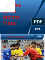 Senales de Los Arbitros Futbol Sala Fifa