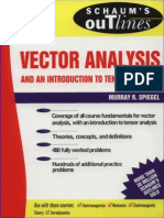 Vector Analysis by Schaum's Outline
