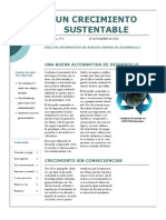 Desarrollo Sustentable (Boletín Informativo)