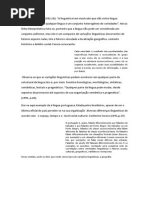 A Linguística Tem Mostrado Que Não Existe Língua Homogênea