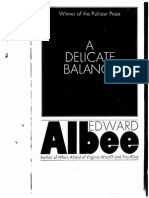 A Delicate Balance by Albee
