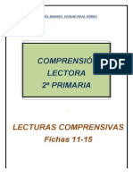 Comprensión Lectora Primer Ciclo de Primaria Fichas 11 15