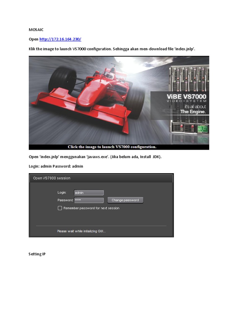 VS7000 Configuration Guide | PDF