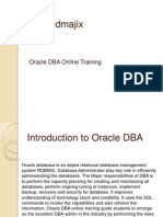 Oracle DBA Online Training