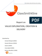 Marketing Management Report GSK
