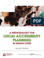 A Methodology For Local Accessibility Planning in Indian Cities