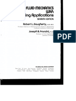 Fluid Mechanics With Engineering Applications - Robert L Daugherty PDF