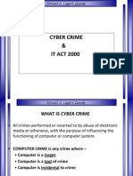 6- Cyber Crime and IT Act 2000