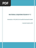 __Material Esquematizado n°5 (Resolução 453-2012 do CNS + Resumo Controle Social SUS + 15 QUESTÕES)