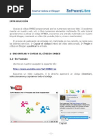 Download CMO EMBEBER VIDEOS EN BLOGGER Tutorial de  Educared by ANDRESPULIDO4390 SN25024148 doc pdf