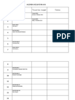 Agenda Kegiatan Aai