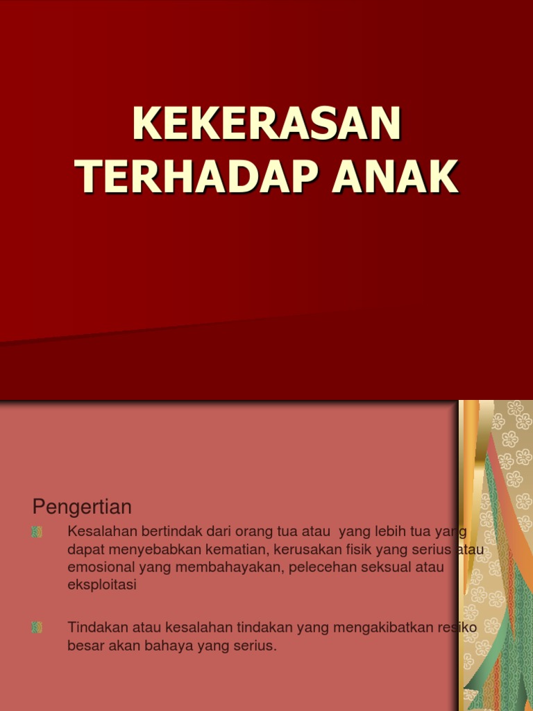 KEKERASAN TERHADAP ANAK.ppt
