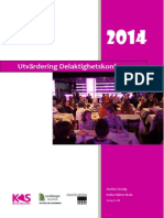Utvärdering Delaktighetskonferensen 2014