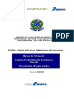 Manual SICAF web Fornecedor
