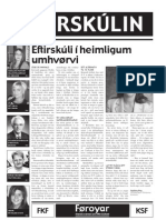 EFTIRSKÚLIN Nr. 2