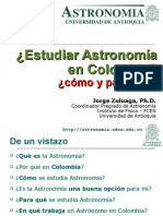 Estudiar Astronomia Colombia