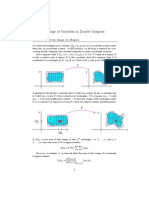 Change of Variables in Double Integrals