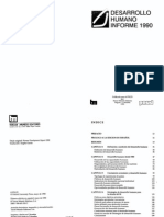 Informe Sobre Desarrollo Humano 1990