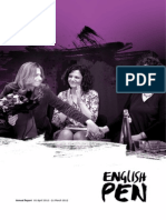 English PEN Annual Report 2012-13