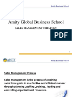 Sales Management Strategy Module 2