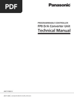 fp0 D A Converter Unit Technical Manual 0811 PDF