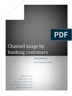 Channel Usage by Banking Customers