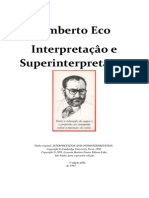 Umberto Eco - Interpretação e Superinterpretação Clean Version