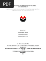 Download Sistem Persamaan Linear Dengan Matriks Dan Determinan by Rahmaniansyah SN250311414 doc pdf