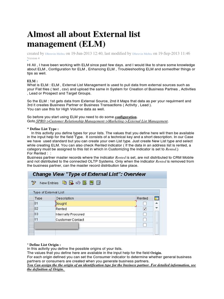 Elm | PDF | Customer Relationship Management | File Format