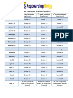 Keyboarding Online Expectations 2015