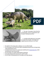 Triceratops Frillhorn